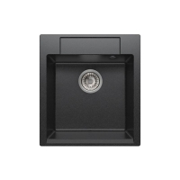 Мойка кухонная POLYGRAN ARGO 460 (черный №16)
